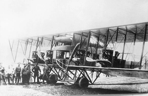 Russo-Baltic Carriage Factory Rbvz Sikorsky S-22 Biplane?