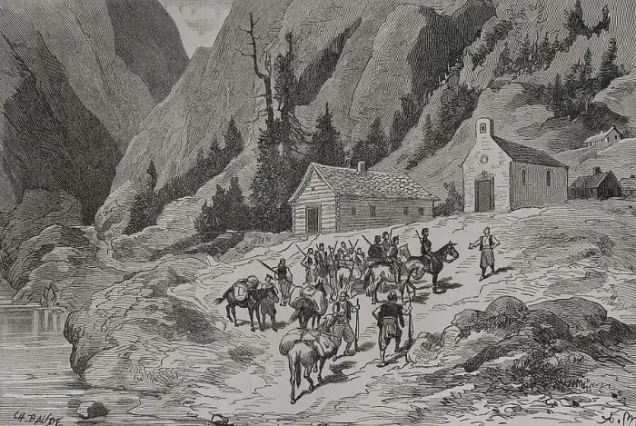 Framed Print : Russo-Turkish War (1877-1878). Mirditor chiefs Framed Print : Russo-Turkish War (1877-1878). Mirditor chiefs