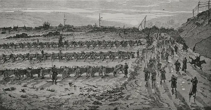 Framed Print : Russo-Turkish War (1877-1878). Surrender of Framed Print : Russo-Turkish War (1877-1878). Surrender of