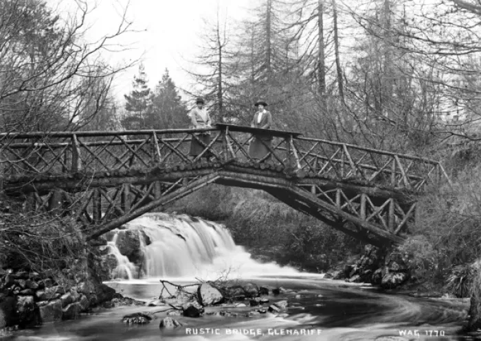 Framed Print : Rustic Bridge, Glenariff Framed Print : Rustic Bridge, Glenariff