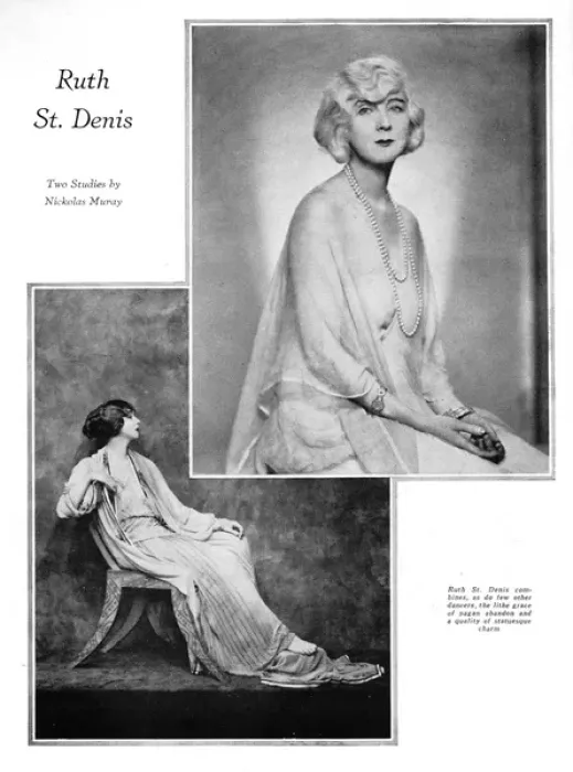 Framed Print : Ruth St Denis (1927) Framed Print : Ruth St Denis (1927)