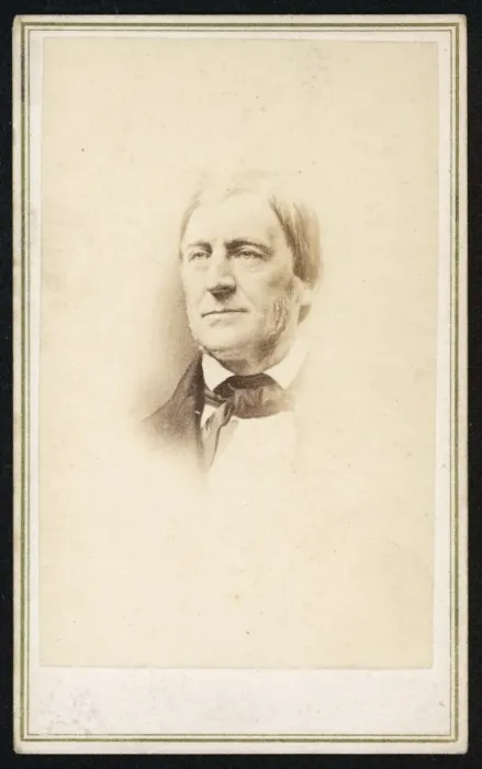 Framed Print : Rw Emerson / Anthony Cdv Framed Print : Rw Emerson / Anthony Cdv