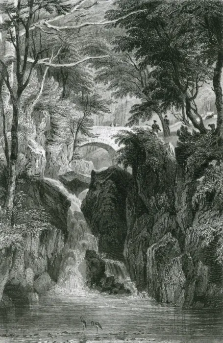 Framed Print : Rydal Falls, Lake District Framed Print : Rydal Falls, Lake District