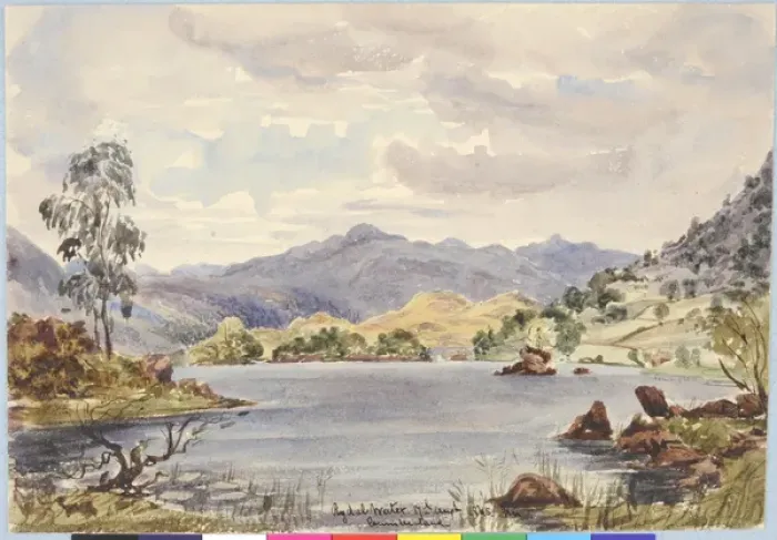 Framed Print : Rydal Water, Cumberland Framed Print : Rydal Water, Cumberland