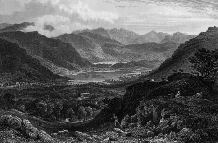 Framed Print : Rydal Water and Grasmere, Lake District Framed Print : Rydal Water and Grasmere, Lake District