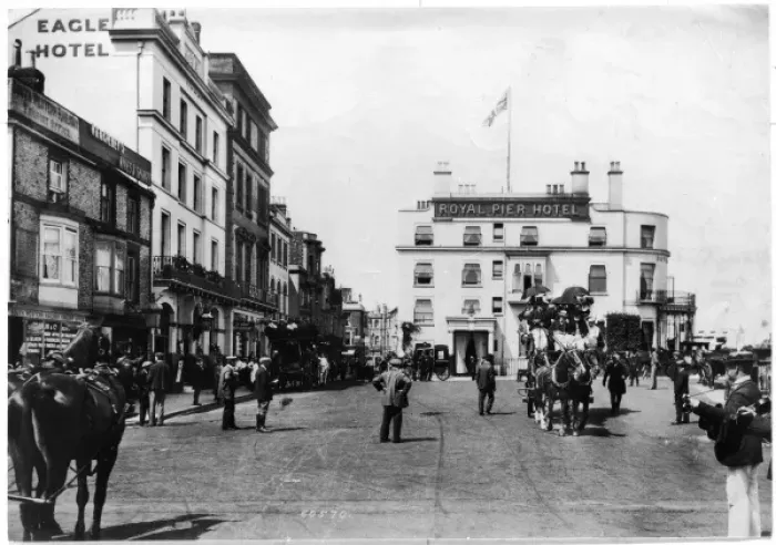 Framed Print : RYDE - 1909 Framed Print : RYDE - 1909