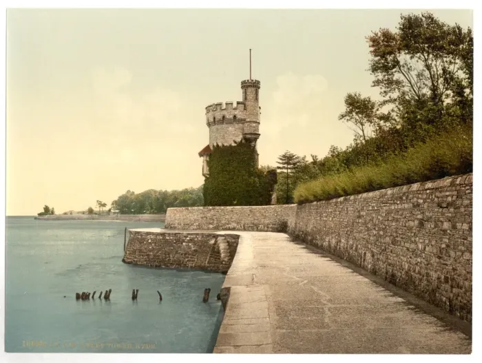 Framed Print : Ryde, Apley Tower, Isle of Wight, England Framed Print : Ryde, Apley Tower, Isle of Wight, England