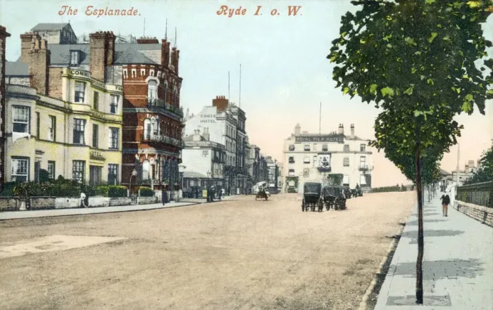 Framed Print : Ryde, Isle of Wight, Hampshire - The Esplanade Framed Print : Ryde, Isle of Wight, Hampshire - The Esplanade