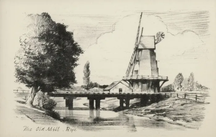 Framed Print : Rye, East Sussex - The Old Mill Framed Print : Rye, East Sussex - The Old Mill