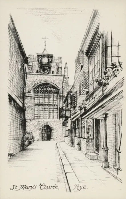 Framed Print : Rye, East Sussex - St. Marys Church Framed Print : Rye, East Sussex - St. Marys Church
