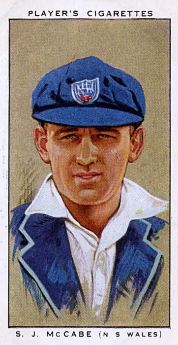 Framed Print : S J McCabe, Australian cricketer, New South Wales Framed Print : S J McCabe, Australian cricketer, New South Wales