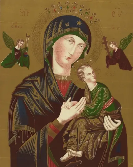 Framed Print : S Maria de perpetuo succurso Framed Print : S Maria de perpetuo succurso