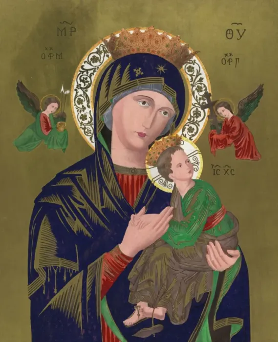 Framed Print : S. Maria de Perpetuo Succursu Framed Print : S. Maria de Perpetuo Succursu