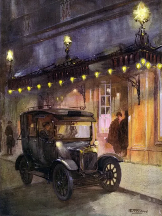 Framed Print : S Teerwood. The taxi-cab Framed Print : S Teerwood. The taxi-cab