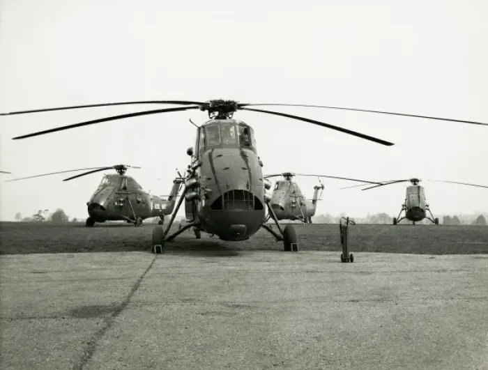 Framed Print : S58 Wessex HAS1 helicopters Framed Print : S58 Wessex HAS1 helicopters