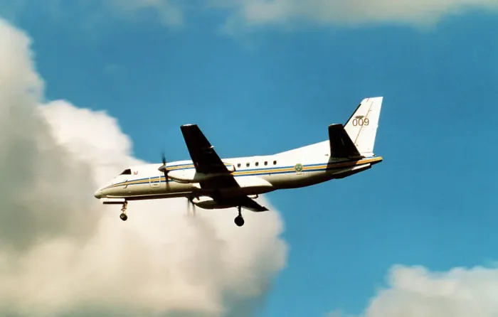 Framed Print : SAAB 340B 100009 Framed Print : SAAB 340B 100009