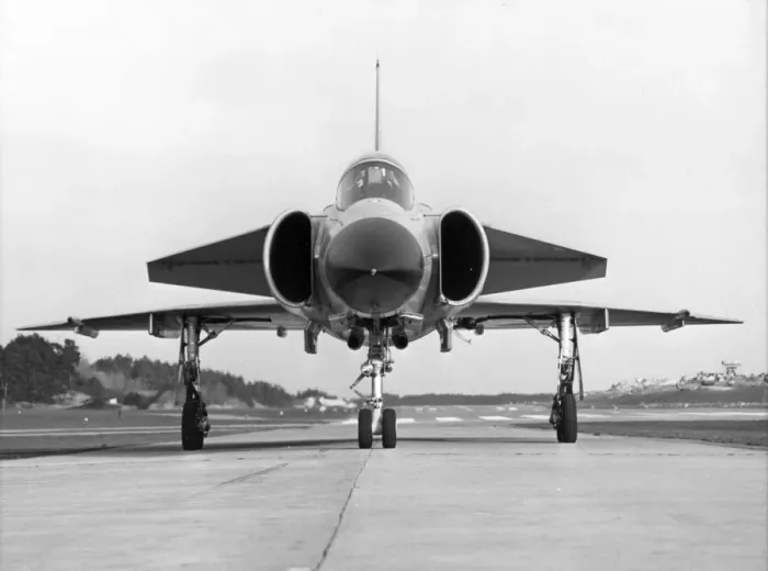 Framed Print : Saab AJ37 Viggen Framed Print : Saab AJ37 Viggen