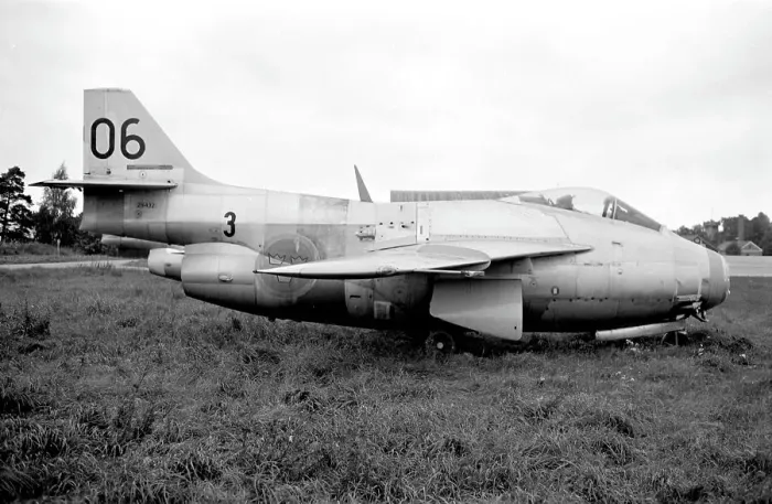 Framed Print : Saab J 29F Tunnan 29432 - 06 Framed Print : Saab J 29F Tunnan 29432 - 06