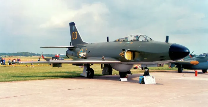 Framed Print : Saab J 32B Lansen 32512 - 03 Framed Print : Saab J 32B Lansen 32512 - 03