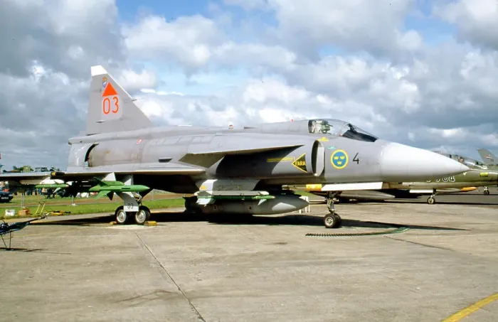 Framed Print : Saab JA 37Di Viggen 37446 Framed Print : Saab JA 37Di Viggen 37446