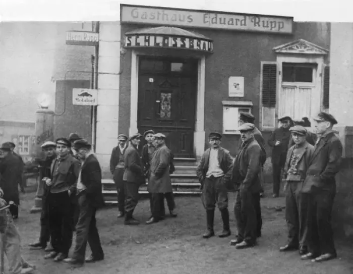Framed Print : Saar miners, 1939 Framed Print : Saar miners, 1939