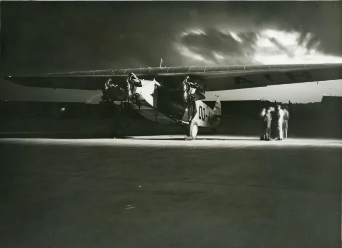 Framed Print : A SABCA-manufactured Fokker FVIIb-3ms, OO-AIH, of Sabena Framed Print : A SABCA-manufactured Fokker FVIIb-3ms, OO-AIH, of Sabena