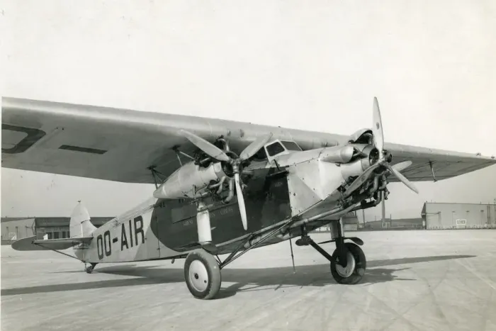 Framed Print : A SABCA-manufactured Fokker FVIIb-3ms, OO-AIR Framed Print : A SABCA-manufactured Fokker FVIIb-3ms, OO-AIR