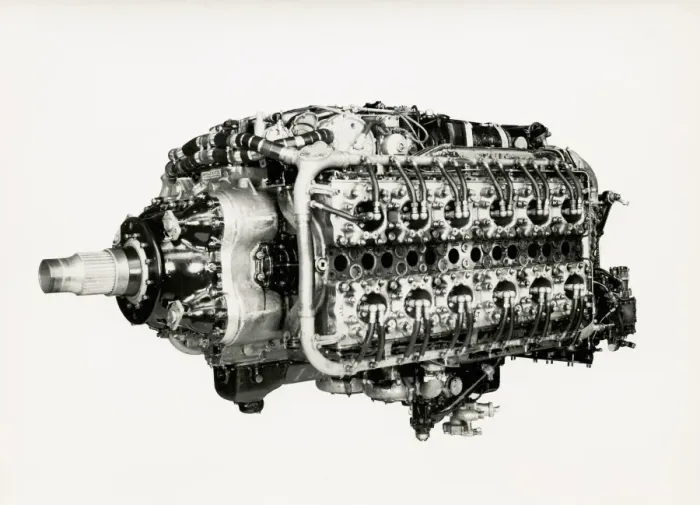 Framed Print : Sabre VA 24 cylinder engine Framed Print : Sabre VA 24 cylinder engine