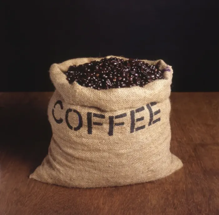 Framed Print : Sack of Coffee Beans Framed Print : Sack of Coffee Beans