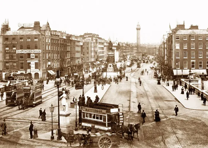 Framed Print : Sackville Street, Dublin, Ireland Framed Print : Sackville Street, Dublin, Ireland