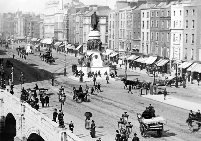 Framed Print : Sackville Street, Dublin, Ireland Framed Print : Sackville Street, Dublin, Ireland