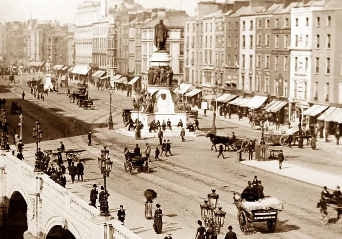 Framed Print : Sackville Street, Dublin, Ireland Framed Print : Sackville Street, Dublin, Ireland