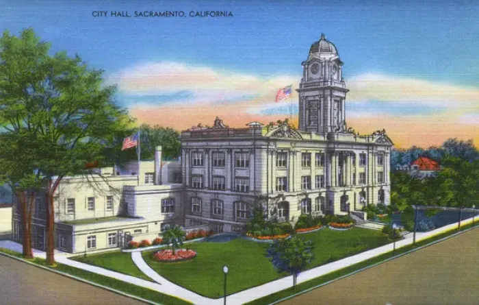 Framed Print : Sacramento, California, USA - City Hall Framed Print : Sacramento, California, USA - City Hall