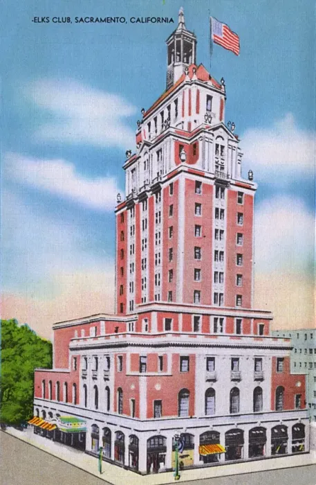 Framed Print : Sacramento, California, USA - Elks Club Framed Print : Sacramento, California, USA - Elks Club