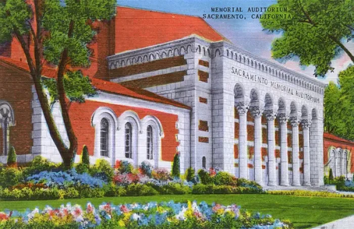 Framed Print : Sacramento, California, USA - Memorial Auditorium Framed Print : Sacramento, California, USA - Memorial Auditorium