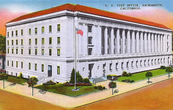 Sacramento, California, USA - Post Office Building