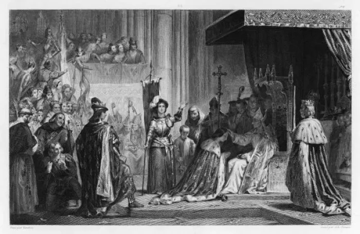 Framed Print : Sacre of Charles VII Framed Print : Sacre of Charles VII