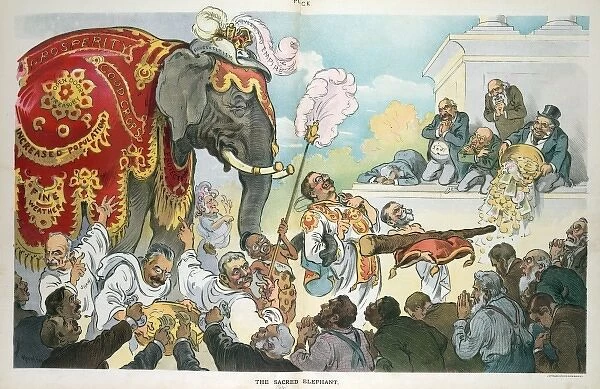 Sacred Elephant Canvas