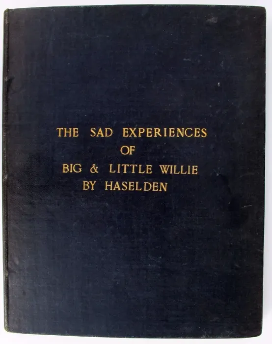 Framed Print : The Sad Experiences of Big and Little Willie. - WWI Framed Print : The Sad Experiences of Big and Little Willie. - WWI