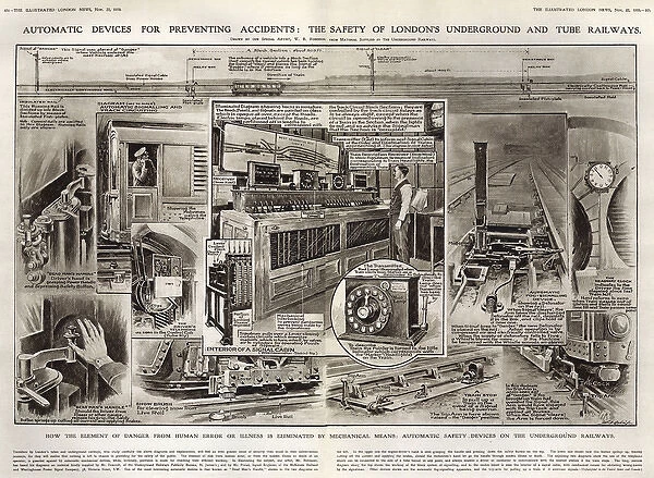 The Safety of Londons Underground and Tube Railways