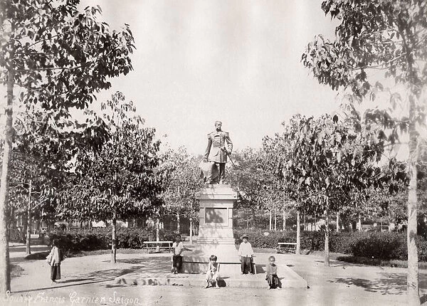 Saigon, Ho Chim Minh City, Vietnam, Francis Garnier statue