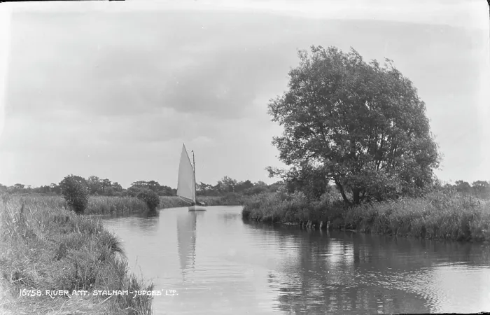 Framed Print : Sailing on the River Ant Framed Print : Sailing on the River Ant