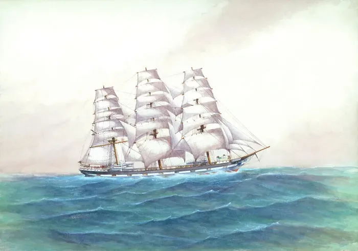 Framed Print : Sailing ship Framed Print : Sailing ship