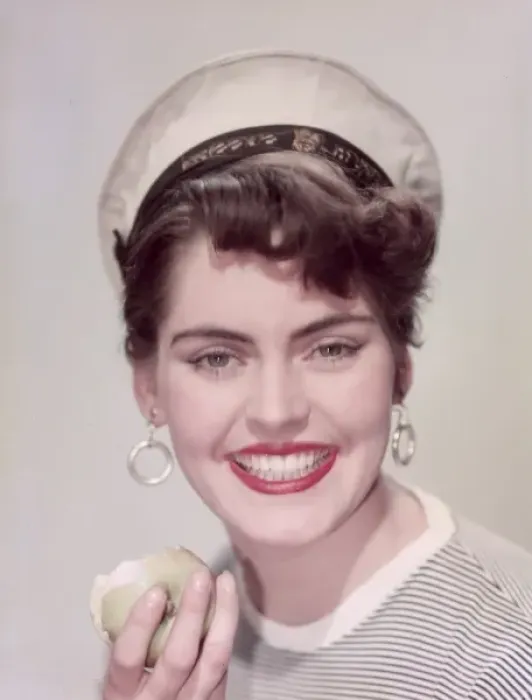 Framed Print : Sailor Girl and Apple Framed Print : Sailor Girl and Apple