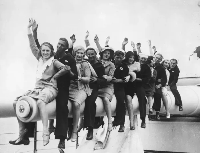 Framed Print : Sailors and Gals Framed Print : Sailors and Gals