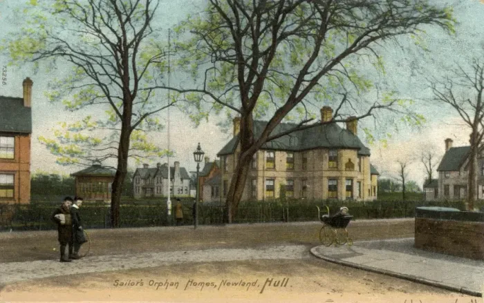 Framed Print : Sailors Orphan Homes, Hull Framed Print : Sailors Orphan Homes, Hull