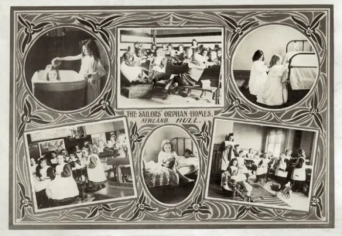 Framed Print : Sailors Orphan Homes, Hull Framed Print : Sailors Orphan Homes, Hull