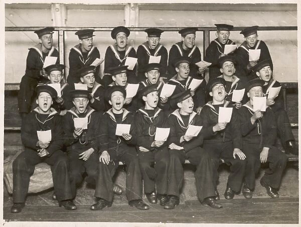 Sailors Singing Carols