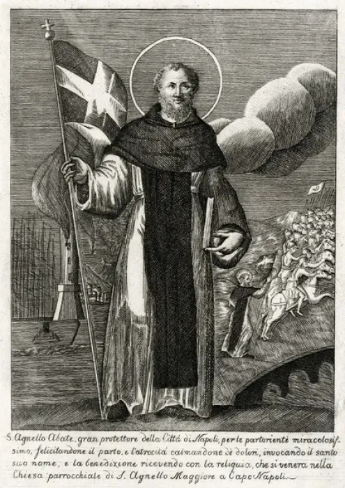 Framed Print : Saint Agnellus Framed Print : Saint Agnellus