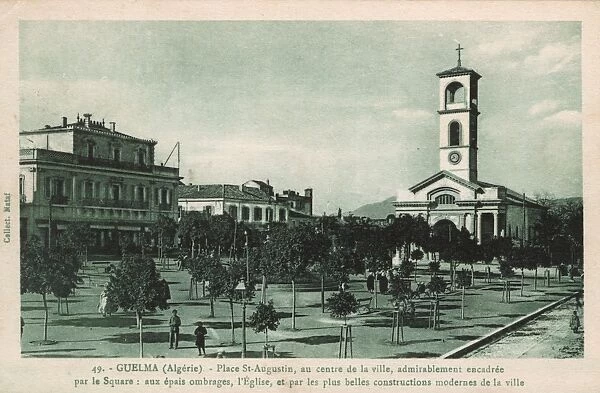 Saint Augustin Square, Guelma, NE Algeria